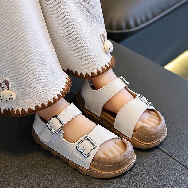 Children's Sandals with Toe Protection, Ages 1–10 Years