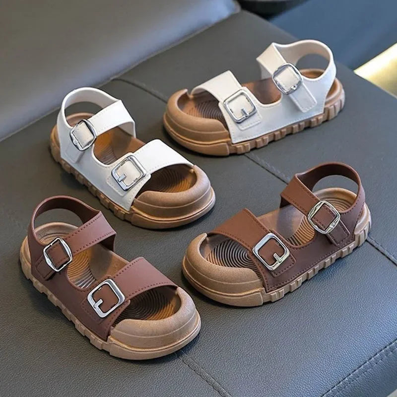Children's Sandals with Toe Protection, Ages 1–10 Years