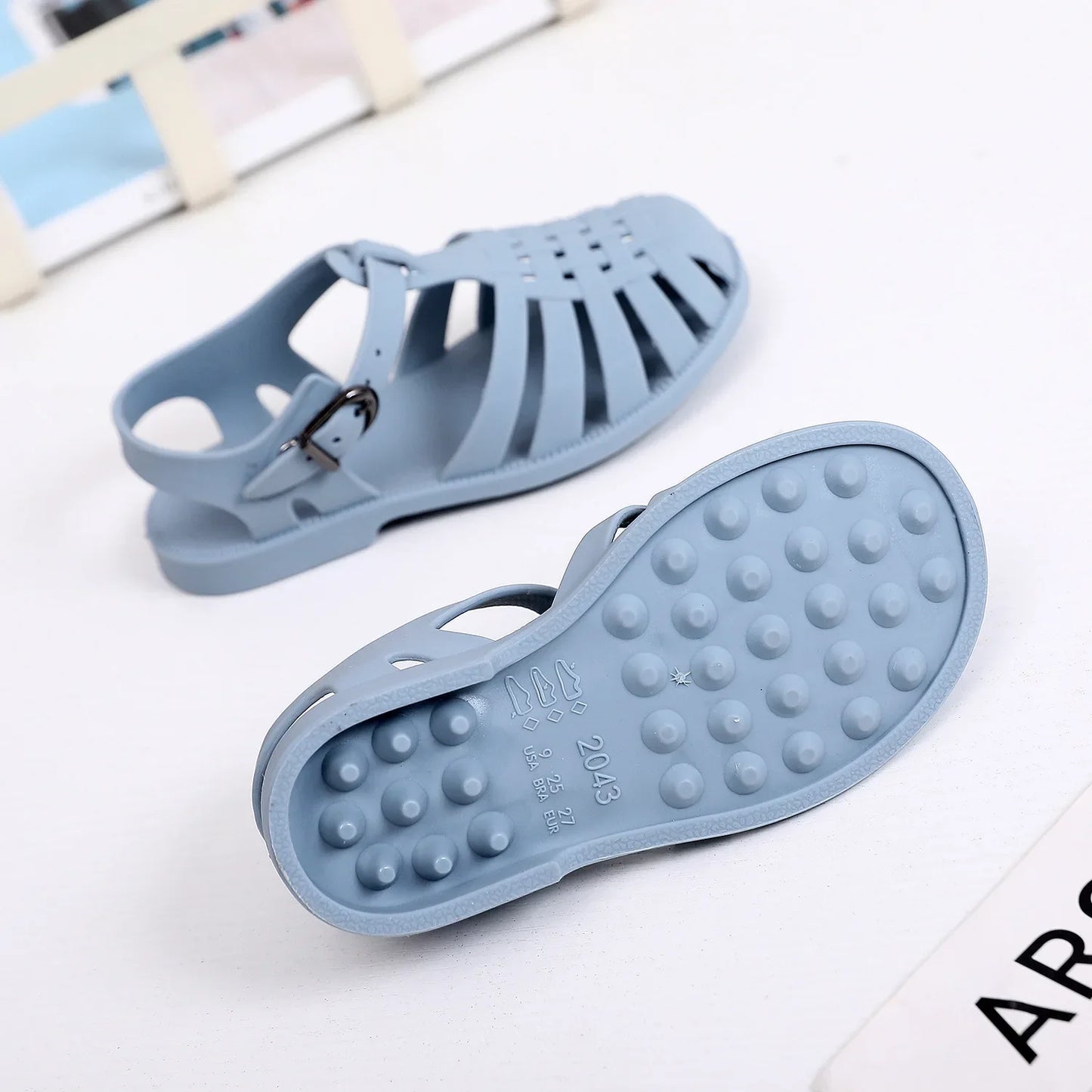 Baby Sandals Jelly Shoes 1 to 8 Years