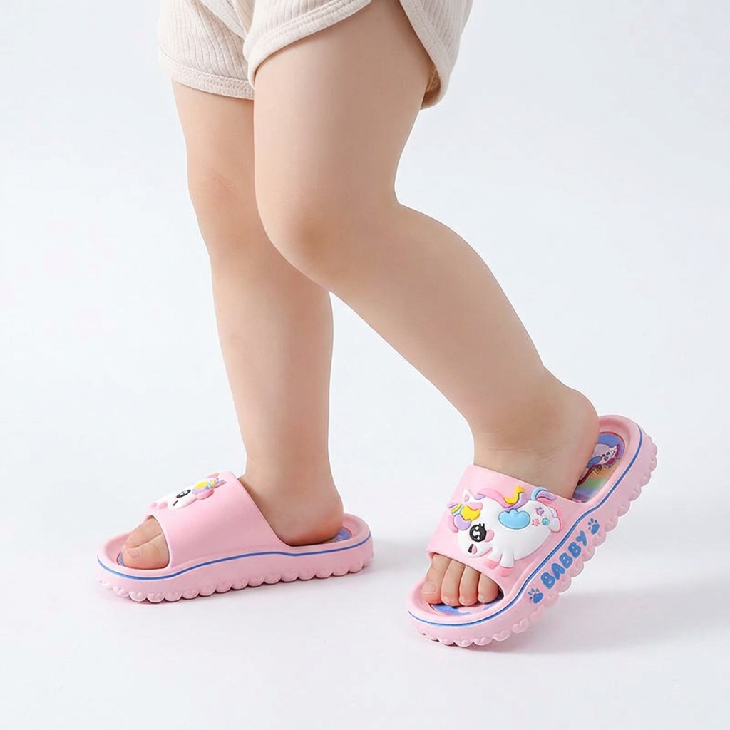 Cute Cartoon Summer Slippers – Soft & Anti-Slip