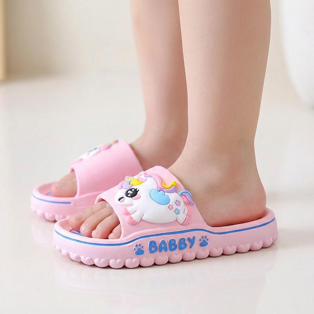 Cute Cartoon Summer Slippers – Soft & Anti-Slip