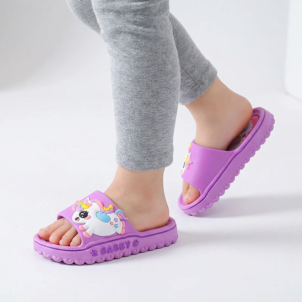 Cute Cartoon Summer Slippers – Soft & Anti-Slip