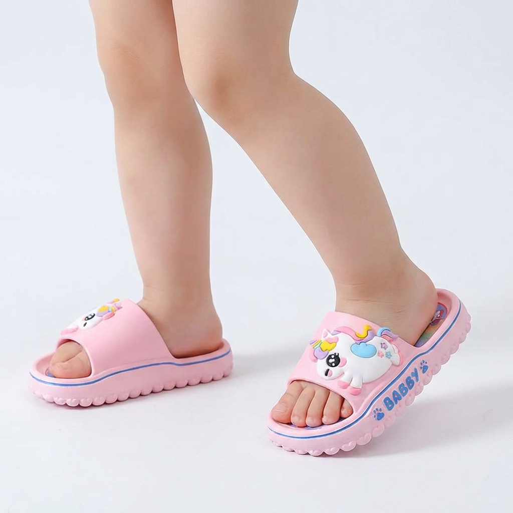Cute Cartoon Summer Slippers – Soft & Anti-Slip