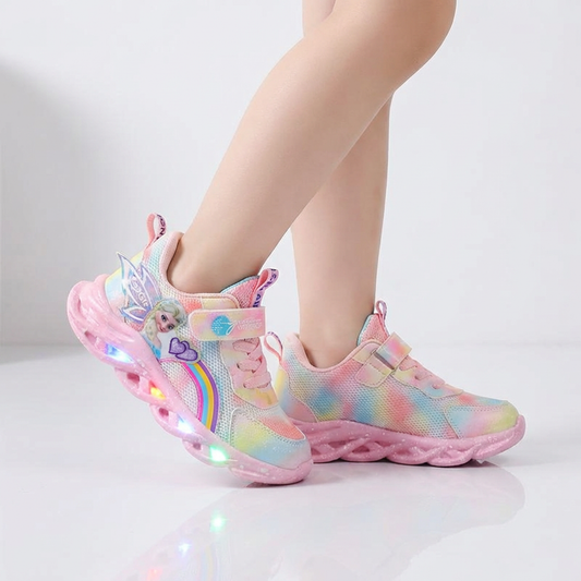 Breathable Joyful Sports Sneakers Princess (Ages 1-10)