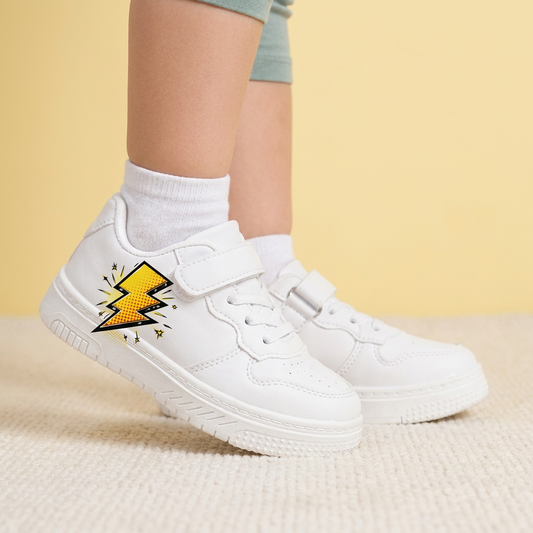 Kids Pop Thunder Lightning Sneakers – Ages 2–12