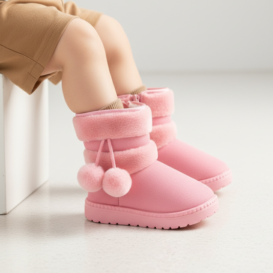Comfortable Thick Warm Kids Boots Ages 1-9