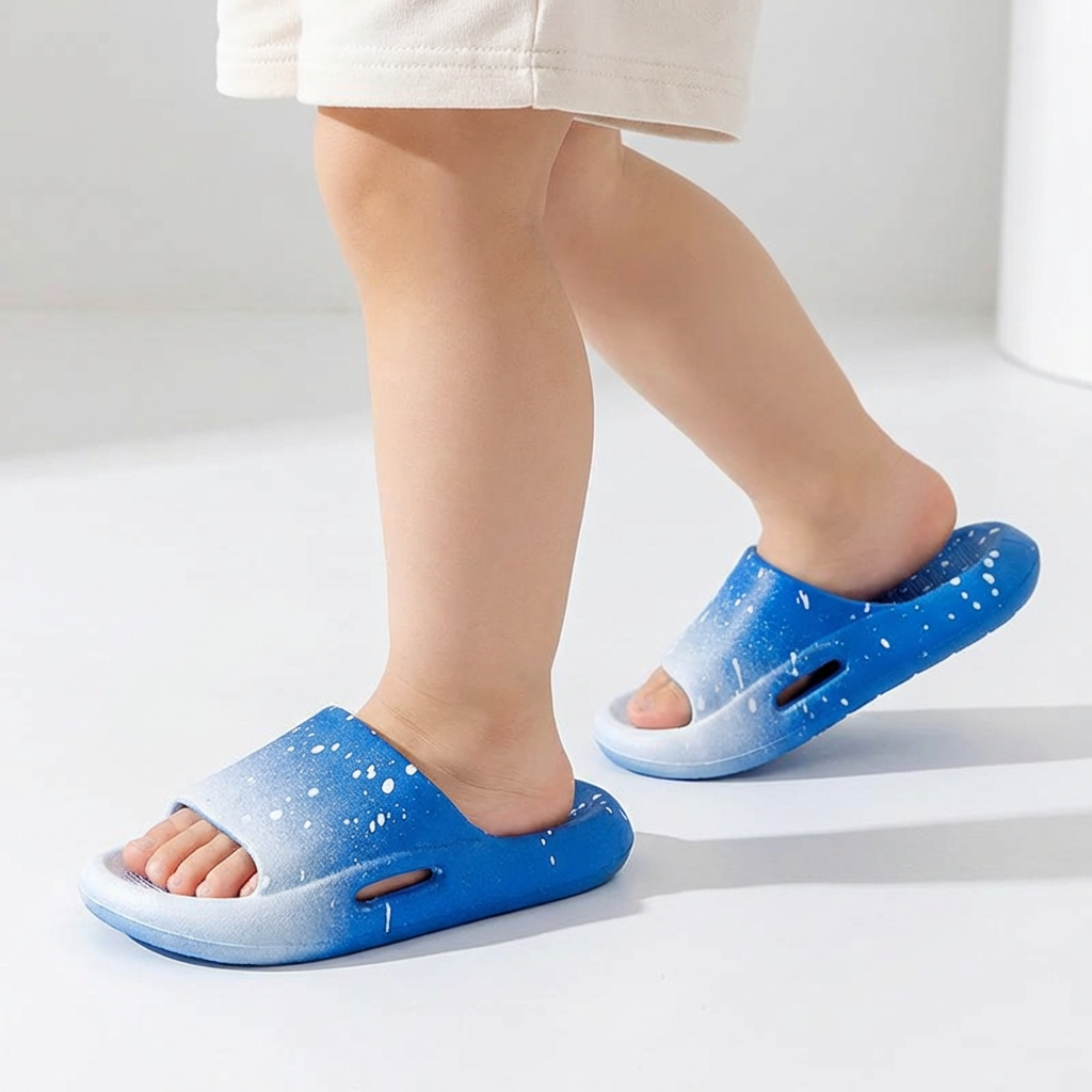 Dětské pantofle s přechodem pro chlapce a dívky (3–12 let)