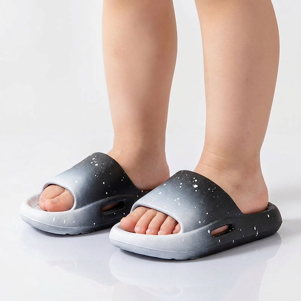 Dětské pantofle s přechodem pro chlapce a dívky (3–12 let)