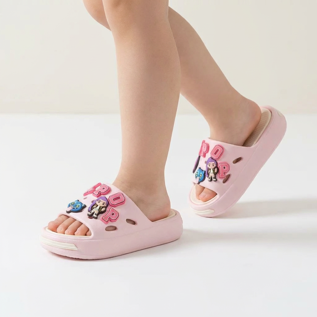 Pantufas KPop para crianças de 2 a 10 anos