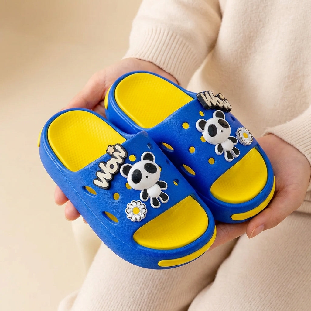 Pantofle Wow s měkkou podrážkou a protiskluzovou úpravou (věk 2-9 let)