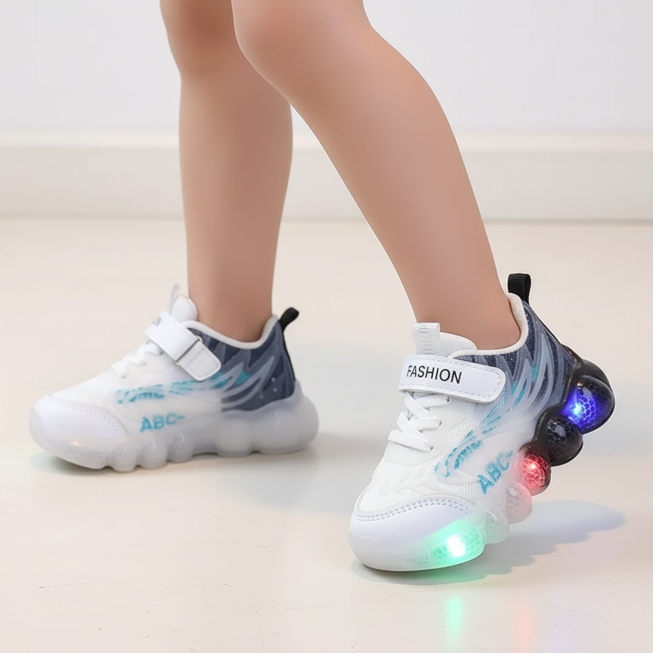 Glowing LED Light Sneakers Ages 2-6