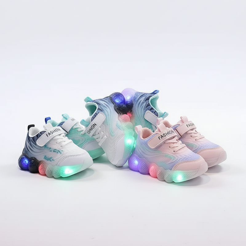 Glowing LED Light Sneakers Ages 2-6