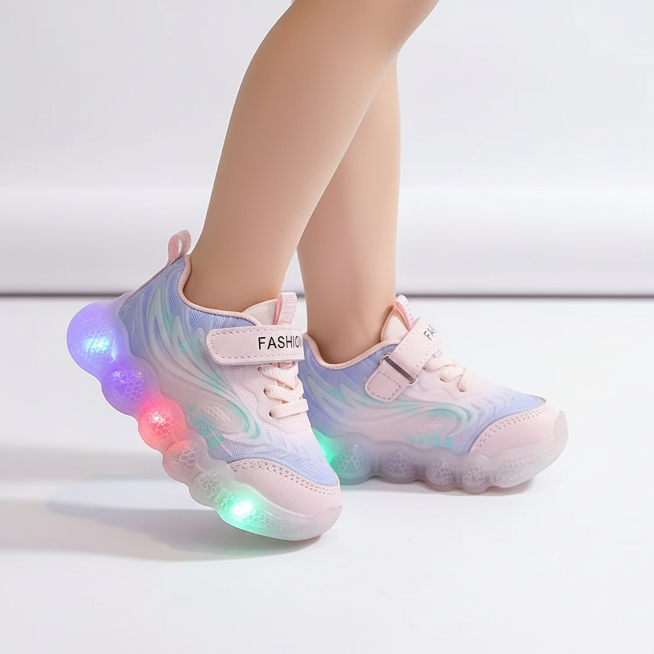 Glowing LED Light Sneakers Ages 2-6
