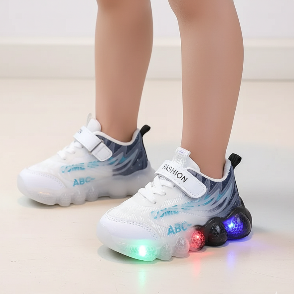 Glowing LED Light Sneakers Ages 2-6