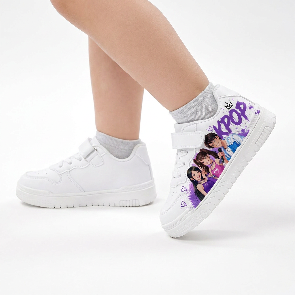KPOP Music Sneakers Ages 2-12