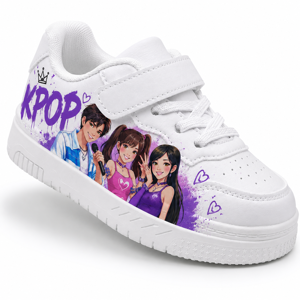 KPOP Music Sneakers Ages 2-12