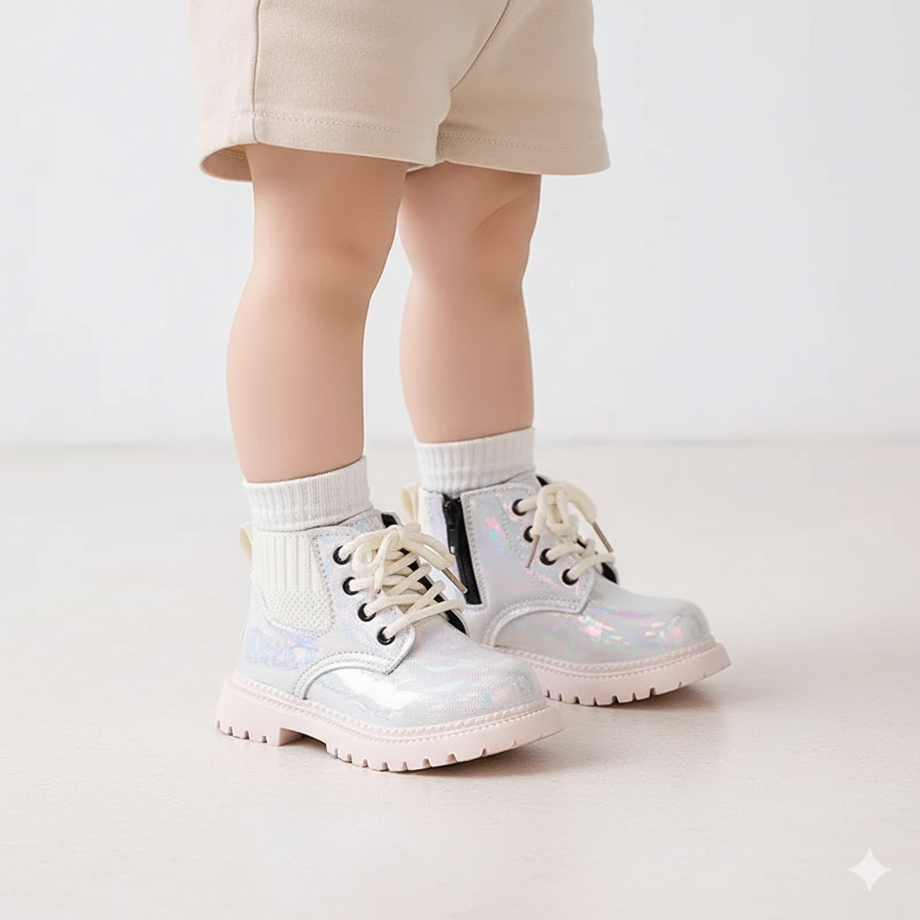 Sparkly Winter Boots Ages 1-7 Years