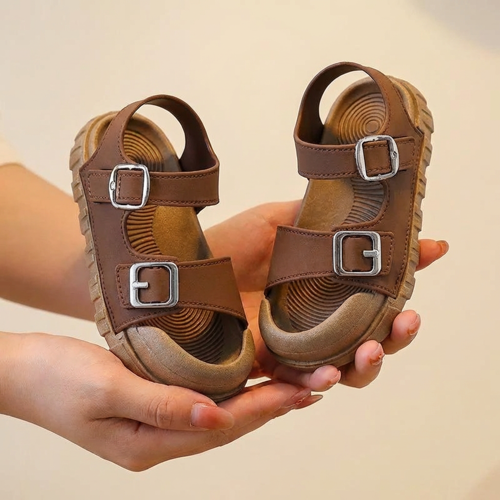 Sandali per bambini con punta protetta, età 1-10 anni