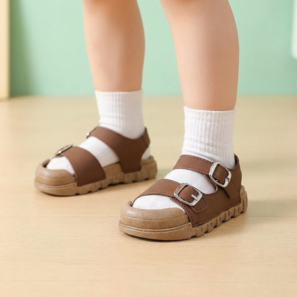 Sandali per bambini con punta protetta, età 1-10 anni