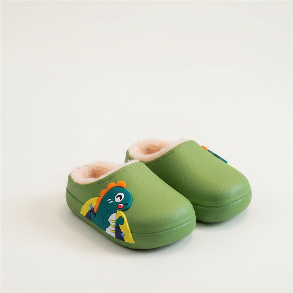 Plush Warm Waterproof Slippers Ages 2 to Adults