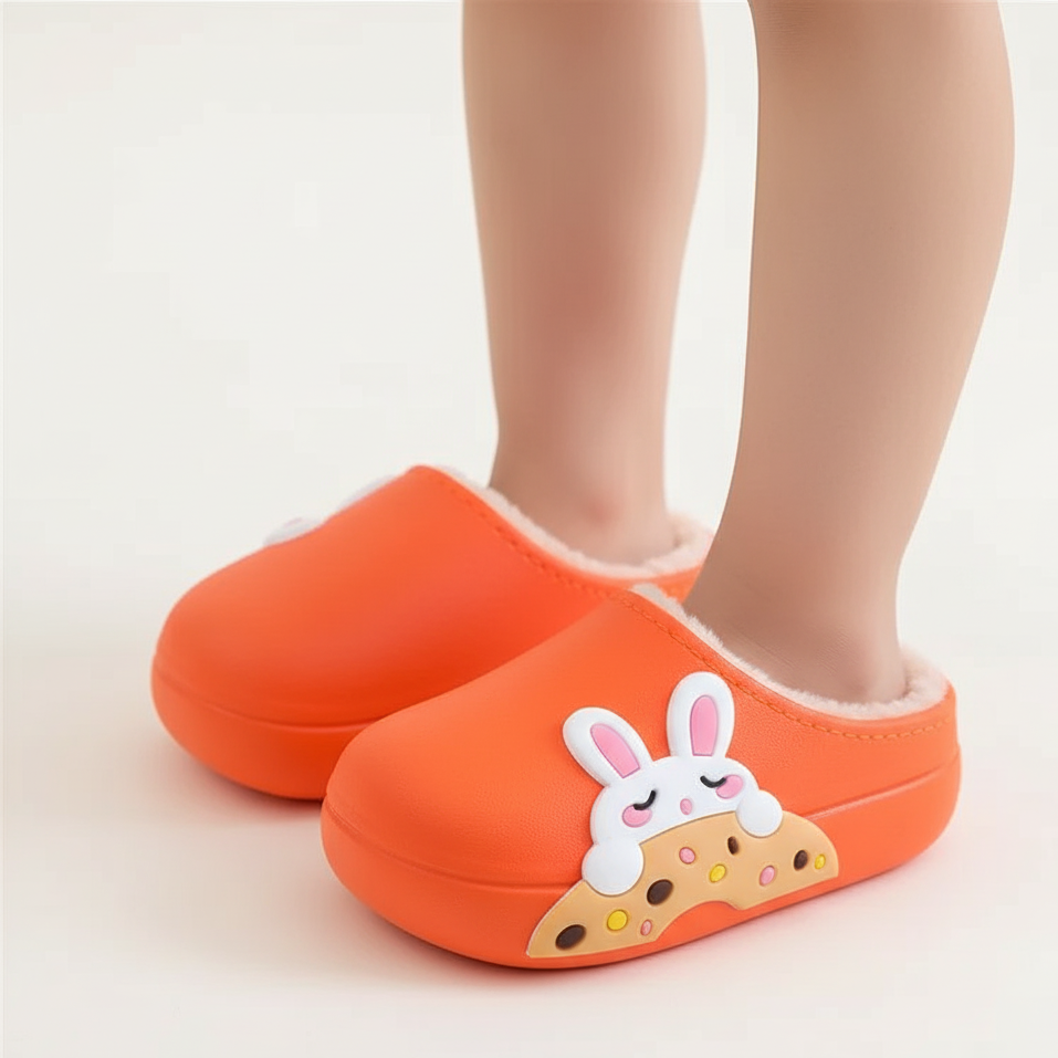 Plush Warm Waterproof Slippers Ages 2 to Adults