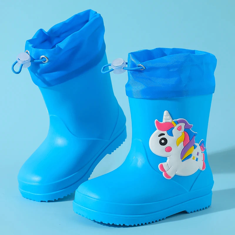 Unicorn Waterproof Non-Slip Rain Boots Ages 0-3 Years