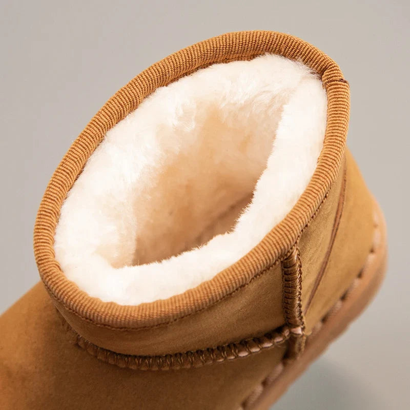 Kids Plush Snow Boots – EU 23–36