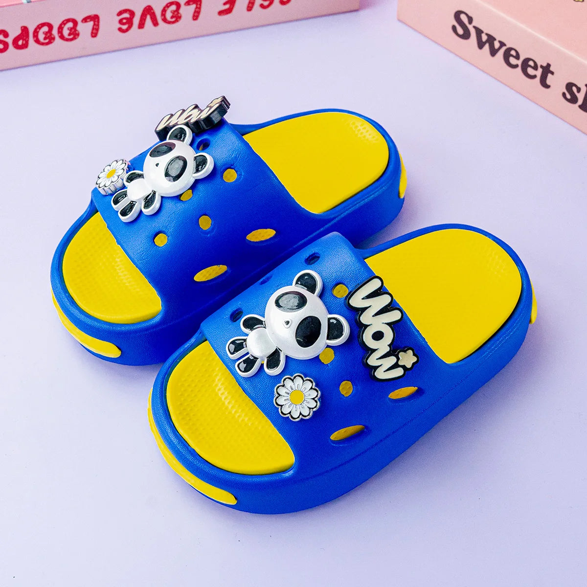 Pantofle Wow s měkkou podrážkou a protiskluzovou úpravou (věk 2-9 let)