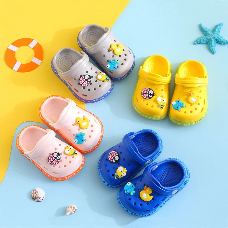 Rubber Jelly Clogs for Children Age 1-6 Years