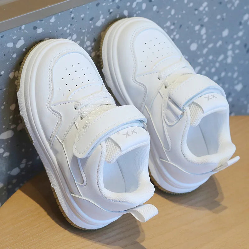 All Pure White Sneakers for Kids Ages 1-6