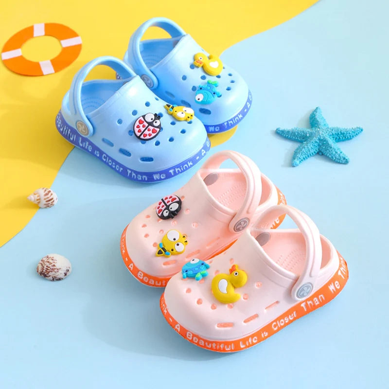 Rubber Jelly Clogs for Children Age 1-6 Years