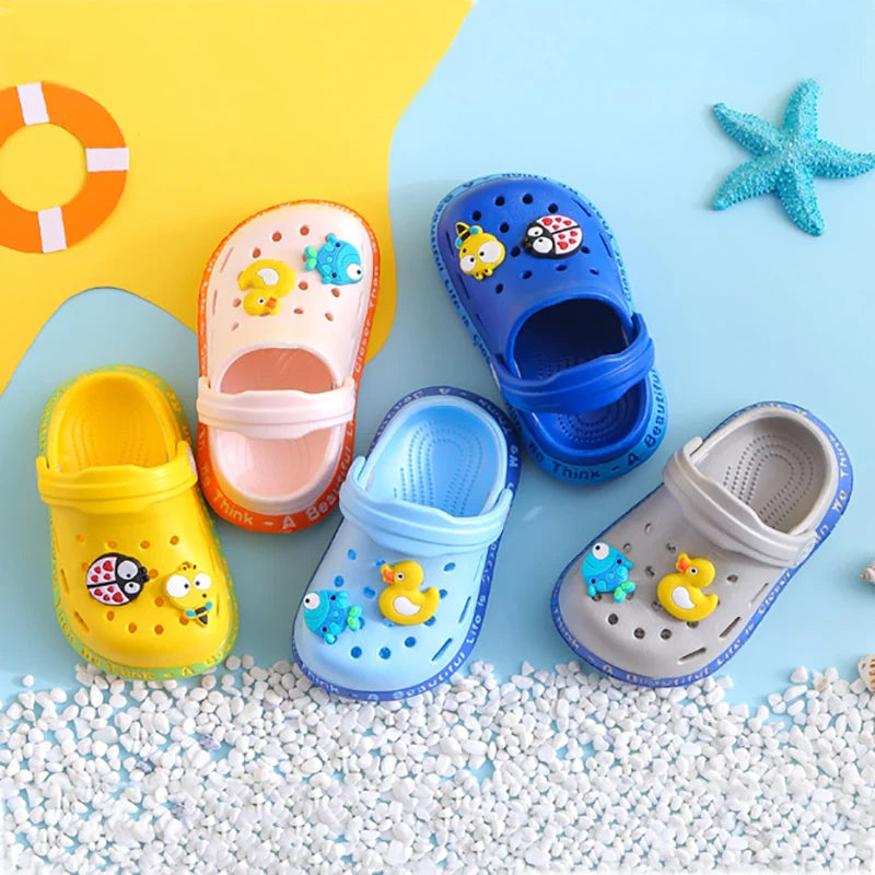 Rubber Jelly Clogs for Children Age 1-6 Years