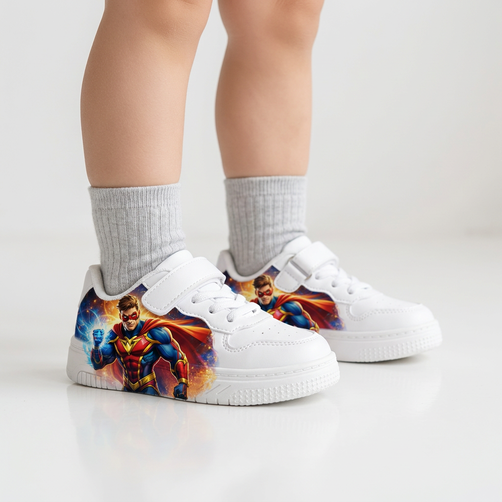 Kids Superhero Power Sneakers – Ages 2–12