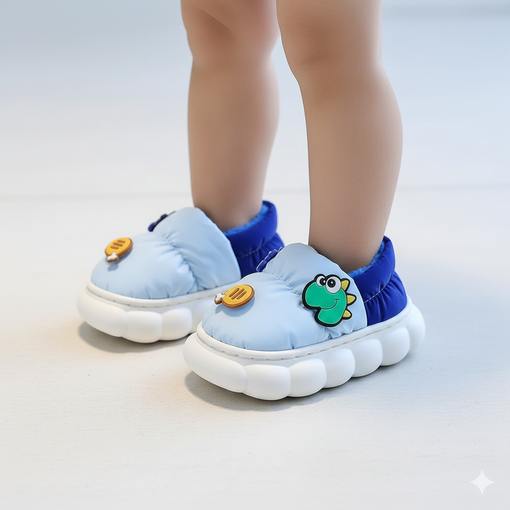 Waterproof Warm and Soft Space Boots Slippers Ages 2-13