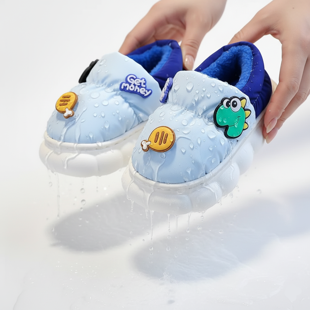 Waterproof Warm and Soft Space Boots Slippers Ages 2-13
