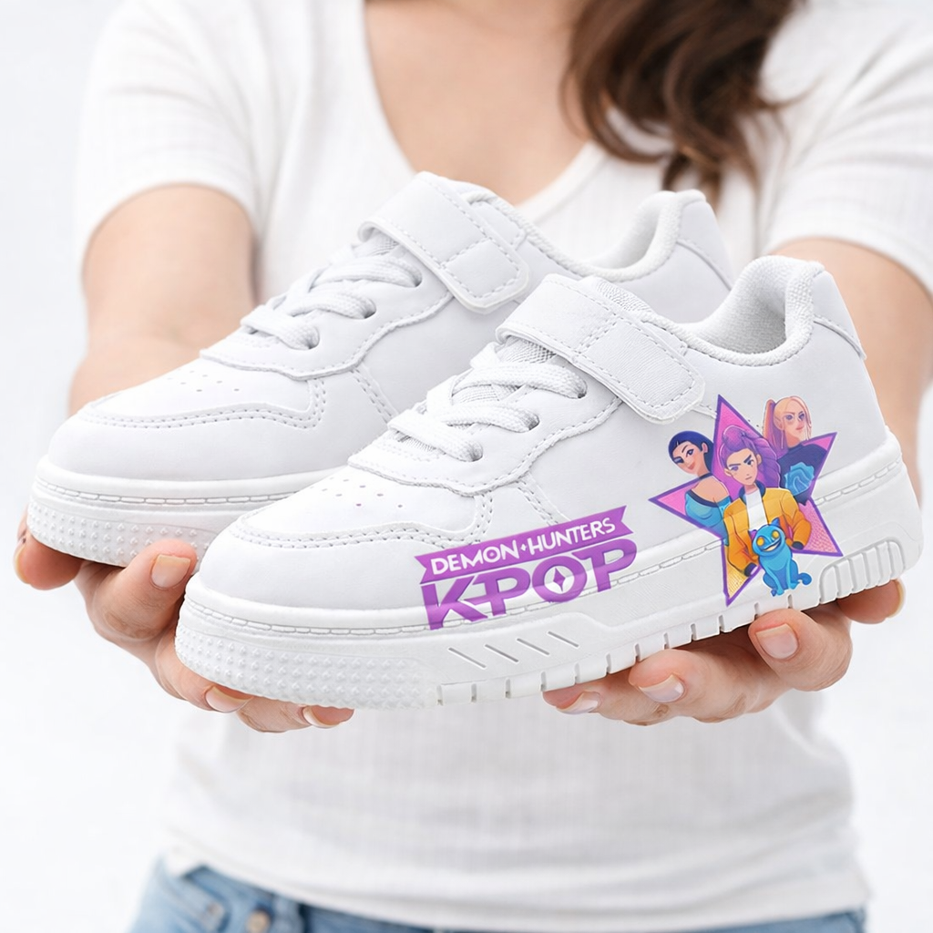 White Sneakers K Pop Ages 3-12